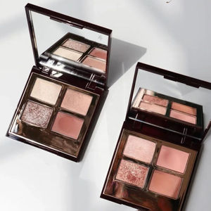 Palette de fards à paupières 4 couleurs <span class=keywords><strong>Maquillage</strong></span> Luxe CT, longue tenue, 5,4 g, rose, marron, nude, pailleté, <span class=keywords><strong>maquillage</strong></span> pour les yeux - Product Image 2
