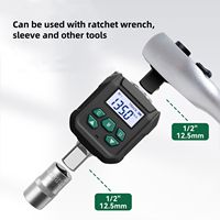 Adaptateur de clé dynamométrique numérique, outil électronique de mesure de couple OEM pour applications automobiles, vélo, tâches de mesure et réparations domestiques DIY