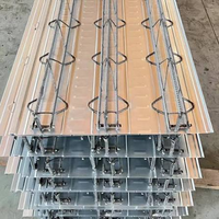 Plateau de plancher en treillis d'acier haute résistance à grande portée et forte capacité de charge pour structure en acier d'atelier industriel