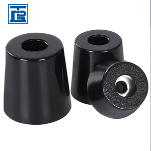 Nút Nhựa Tròn Màu Đen Đầu Chèn Trượt Cho Chân Ghế Bàn Chân Nút Chặn Lỗ Ống Ống - Product Image 2