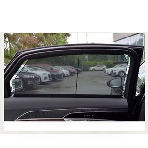 Vendita calda finestrino lato auto UV tenda parasole in poliestere copri auto personalizzabile taglie 4 pezzi <span class=keywords><strong>tende</strong></span> parasole - Product Image 1