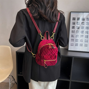 <span class=keywords><strong>Zaino</strong></span> <span class=keywords><strong>rosso</strong></span> fashion bag zaini da <span class=keywords><strong>donna</strong></span> durevoli impermeabili con marsupio borse da scuola mochilas per studenti - Product Image 5
