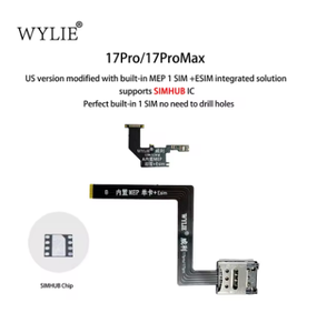 Solution d'intégration E-sim vers carte 2-SiM pour iPhone toutes séries, compatible Ultra Wylie version US - Product Image 4