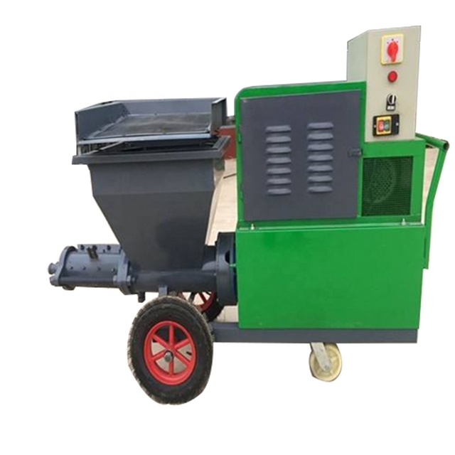 Wall Cement Mortar Putty Spraying Plastering Machine Construction Use Airless Spraying Plaster Machine