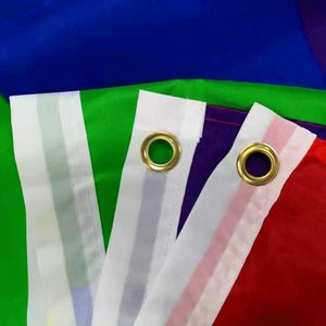 <span class=keywords><strong>Bandera</strong></span> del Orgullo <span class=keywords><strong>LGBT</strong></span> de 6 Colores Arcoíris, Duradera, 100% Poliéster, 3x5 Pies, <span class=keywords><strong>Bandera</strong></span> Rectangular para Exteriores con Impresión Digital - Product Image 5