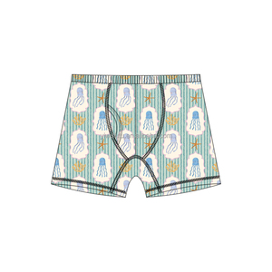 Vente en gros de sous-vêtements pour bébés en fibre de bambou avec motifs personnalisés, boxers confortables avec ceinture solide et taille élastique en tissu doux pour enfants et garçons - Product Image 3