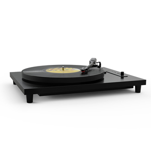 Lecteur de disques vinyle Audmic TB-009 <span class=keywords><strong>pour</strong></span> téléphone portable, tourne-disque Bluetooth tout-en-un, lecteur simple vinyle DVD/<span class=keywords><strong>TV</strong></span> <span class=keywords><strong>pour</strong></span> les fêtes - Product Image 4