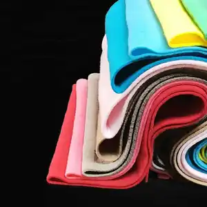 Cheap Light Weight Needle Punched Polyester Wool Felt Fabric For Handmade Case