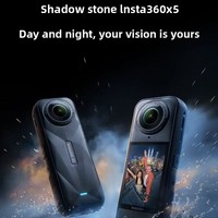 Cámara de Acción Insta360 X5 8K, Estabilización Horizon Lock + Palo Invisible, para Deportes Extremos, Resistente al Agua hasta 10 m, Captura de Olas de Surf