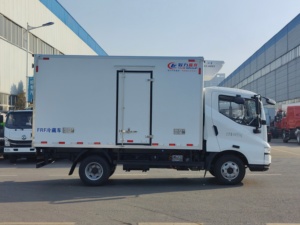 Camion <span class=keywords><strong>frigorifique</strong></span> hybride électrique BYD 4x2, véhicule de transport <span class=keywords><strong>frigorifique</strong></span>, prix direct usine chinoise - Product Image 4