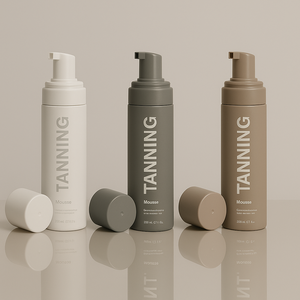 100ml 150ml 200ml PET emballage cosmétique personnalisé nettoyant <span class=keywords><strong>mousse</strong></span> savon visage mat <span class=keywords><strong>mousse</strong></span> plastique pompe bouteille conteneur pour le bronzage - Product Image 2