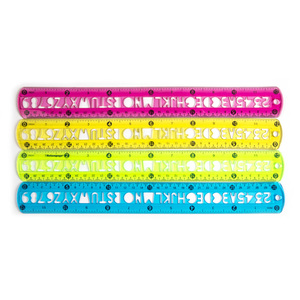 <span class=keywords><strong>Regla</strong></span> curva <span class=keywords><strong>de</strong></span> plástico <span class=keywords><strong>Flexible</strong></span> <span class=keywords><strong>de</strong></span> PVC para estudiantes, <span class=keywords><strong>regla</strong></span> recta con diseño <span class=keywords><strong>de</strong></span> flores, número personalizado y plantilla <span class=keywords><strong>de</strong></span> alfabeto, <span class=keywords><strong>30</strong></span> Uds. - Product Image 3