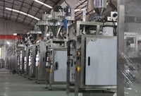 Machine d'emballage automatique de poudre sèche avec peseuse et remplisseuse à vis sans fin pour sacs, sachets et barils en verre