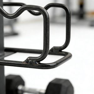 Nouvel Arrivage Ensemble de Sport et de Gymnastique Vente en Gros Emballage Personnalisable Haltères Hexagonaux Ajustables en Caoutchouc Naturel Durable Poids Libres pour les Bras - Product Image 3