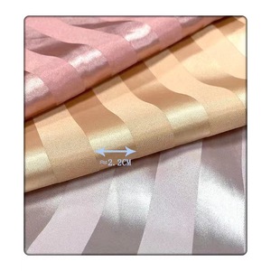 Tissu <span class=keywords><strong>jacquard</strong></span> pour femmes à rayures foncées larges, tissu <span class=keywords><strong>jacquard</strong></span> à rayures foncées bicolore pour pyjama, robe orientale - Product Image 6