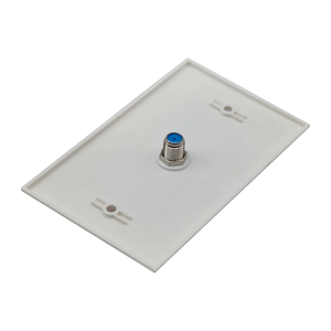 แผ่นต่อทีวีพร้อมพลาสติก ABS สำหรับการเชื่อมต่อ RG59/<span class=keywords><strong>RG6</strong></span>ประเภท F - Product Image 4