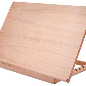 Caballete de Mesa de Madera Maciza Ecológico, Soporte de Pintura Resistente Hecho a Mano <span class=keywords><strong>para</strong></span> Principiantes, Estudiantes y Niños, <span class=keywords><strong>para</strong></span> Dibujo Artístico - Product Image 1