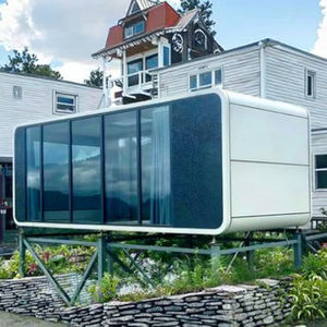 Cápsula de hotel prefabricada moderna y ecológica de 20 pies y 40 pies, Hangfa Apple Cabin, construcción de acero para oficina <span class=keywords><strong>inmobiliaria</strong></span>, almacén Pod - Product Image 5