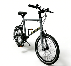 Vélo pliant JUNHAN en fer, 20 pouces, 6 vitesses, frein V, cadre rigide pour hommes et femmes, vélo de ville OEM/ODM - Product Image 1
