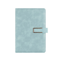 Cuaderno de Tapa Dura con Hebilla en Forma de U, Tapa Resistente con Cierre Seguro en U para Notas Profesionales
