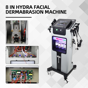 Appareil professionnel d'esthétique 8 en 1 à technologie avancée H2O2, jet d'oxygène, bio-lifting, hydratation du visage, compatible US/IT - Product Image 1