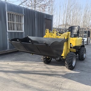 700 Kg Small Electric Wheel Loader <b>Battery</b> Operated Mini Loader With Hengli Components 6000W Motor 4-Hour <b>Battery</b> Life - Product Image 4
