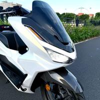 Accessoires de carénage en ABS aspect fibre de carbone pour Honda PCX160 2025 – Extensions de protection