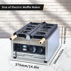 Gaufrier en forme de tête de chien commercial <span class=keywords><strong>Gaufre</strong></span> électrique en forme d'<span class=keywords><strong>animal</strong></span> pour le ménage pour les cadeaux - Product Image 5