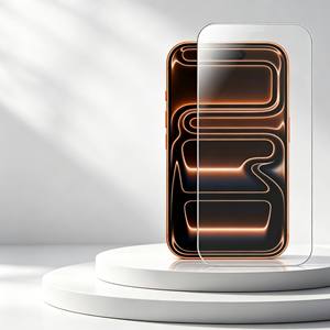 Protection d'écran en verre trempé anti-traces de doigts, dureté 9H, pour iPhone 18, iPhone 18 Pro, iPhone 18 Pro Max, iPhone Duo - Product Image 1