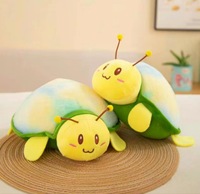 Peluche Tortue Abeille Moelleuse de 8 Pouces, Jouets en Peluche Personnalisés, Cadeaux pour Enfants, Doux et Confortables, Jouets en Peluche pour Machine à Pinces