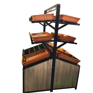 <span class=keywords><strong>Mercato</strong></span> durevole cesto di <span class=keywords><strong>frutta</strong></span> <span class=keywords><strong>e</strong></span> <span class=keywords><strong>verdura</strong></span> Display vendere Stand Design - Product Image 2