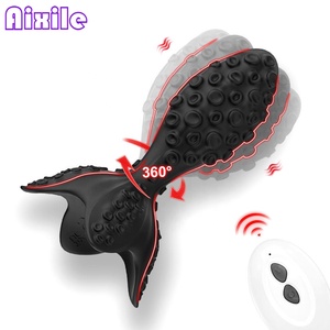 Vibromasseur anal en forme de tentacule monstre, masseur de prostate, 7 rotations, 7 modes de vibration, gode anal, jouet sexuel masculin pour hommes, femmes et couples - Product Image 1