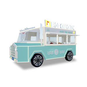 Remorque de restauration mobile pour pizzas, cuisine mobile, camion de restauration, achat de remorques de restauration entièrement équipées, cuisine entièrement équipée - Product Image 1