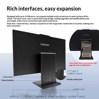 Computadora Todo en Uno Lenovo Yangtian S660 de 23.8 Pulgadas con Bisel Estrecho para Negocios, con Procesador I5-1135G7, RAM DDR5, SSD M.2 y Cámara Web