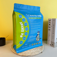 Sachet à fond plat imprimé en aluminium, sac de conservation alimentaire en PET, sachet à soufflet, sacs en plastique à fermeture éclair, sachet à café, emballage souple