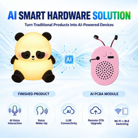 Module de jouet en peluche IA multilingue avec WiFi, BLE, interaction vocale naturelle, questions-réponses, histoires et services OEM/ODM