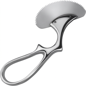 Scie à os vétérinaire angulaire de haute précision Gray Rocks GE-1925-02, 6 pouces, emballage personnalisé avec logo, performance durable, chirurgicale - Product Image 1