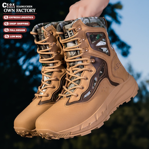 Calzado de Senderismo Unisex de Último Diseño de Fábrica, con Lengüeta Conectada, para Montaña, Cross-Country, Impermeable, Otoño/Invierno - Product Image 1