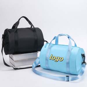 30pcs Custom Logo Small Fitness <b>Bag</b> Fashion Duffel <b>Gym</b> <b>Bag</b> Portable Waterproof Nylon Sports Travel Tote <b>Bag</b> for <b>Girls</b> - Product Image 1