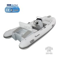 Bateau pneumatique à coque en aluminium Achilles Hyplaon A360 360 cm