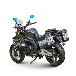 Nouvelle conception, système de refroidissement par eau à transmission par courroie 15000W, moteur central, vitesse de 150 km/h, moto de course - Product Image 4