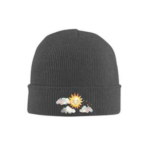 Imagen personalizada gorra de punto deportivo con parche de transferencia de calor - Product Image 3