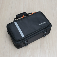Étui de transport léger en Oxford rigide avec bandoulière simple/double, boîte de rangement protectrice pour clarinette