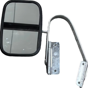 XMAXVISION XM25048 Adjustable Universal Silver Truck <b>Mirror</b> 12-Month Warranty Easy-to-Install Includes Accessory Components - Product Image 1