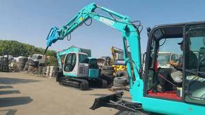 Excavadora de cadenas pequeña japonesa Kobelco SK60 usada de 6 toneladas, excavadoras pequeñas Komatsu de alta eficiencia, Kobelco SK35, SK50, SK55, SK75 - Product Image 4