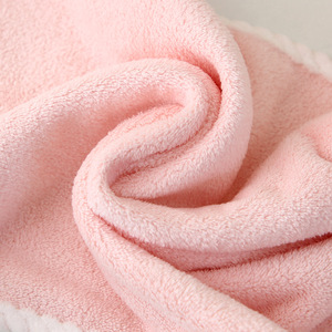 Serviette de bain en polaire corail 35x75cm 70x140cm Douce Hypoallergénique Rectangulaire Rose Jaune Vert Bleu Blanc Lavable en machine - Product Image 4