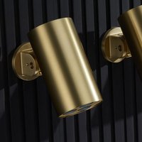 Pomme de douche moderne à haute pression, économie d'eau, acier inoxydable doré, pomme de douche de salle de bain