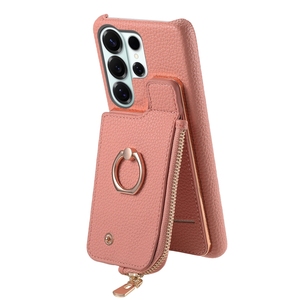 <span class=keywords><strong>เคส</strong></span>ฝาหลังแบบกระเป๋าสตางค์พร้อมช่องซิปสำหรับ Samsung Galaxy S26 Ultra, สำหรับ iPhone 17 - Product Image 2