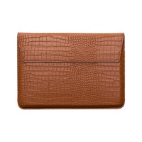 Nouvelle conception, sac pour tablette 11 12 13 15 pouces, sac portable pour ordinateur portable en cuir PU avec support