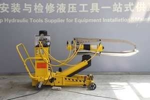 Extracteur d'engrenage <span class=keywords><strong>hydraulique</strong></span> puissant à 3 bras antidérapant automatique monté sur véhicule de 50 tonnes ENERPAC identique - Product Image 2